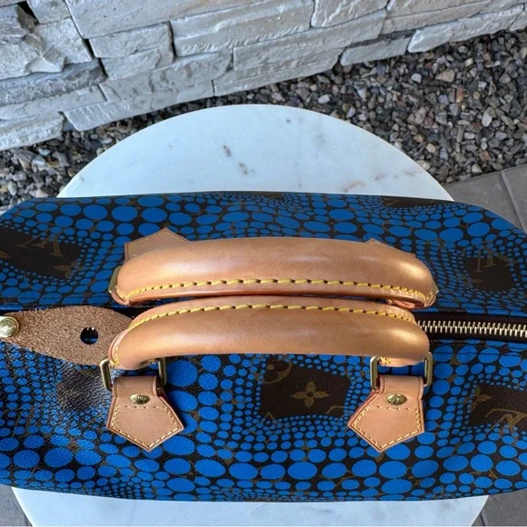 SOLD Louis Vuitton Monogram Kusama Town Speedy 30 - Picture 5 of 14